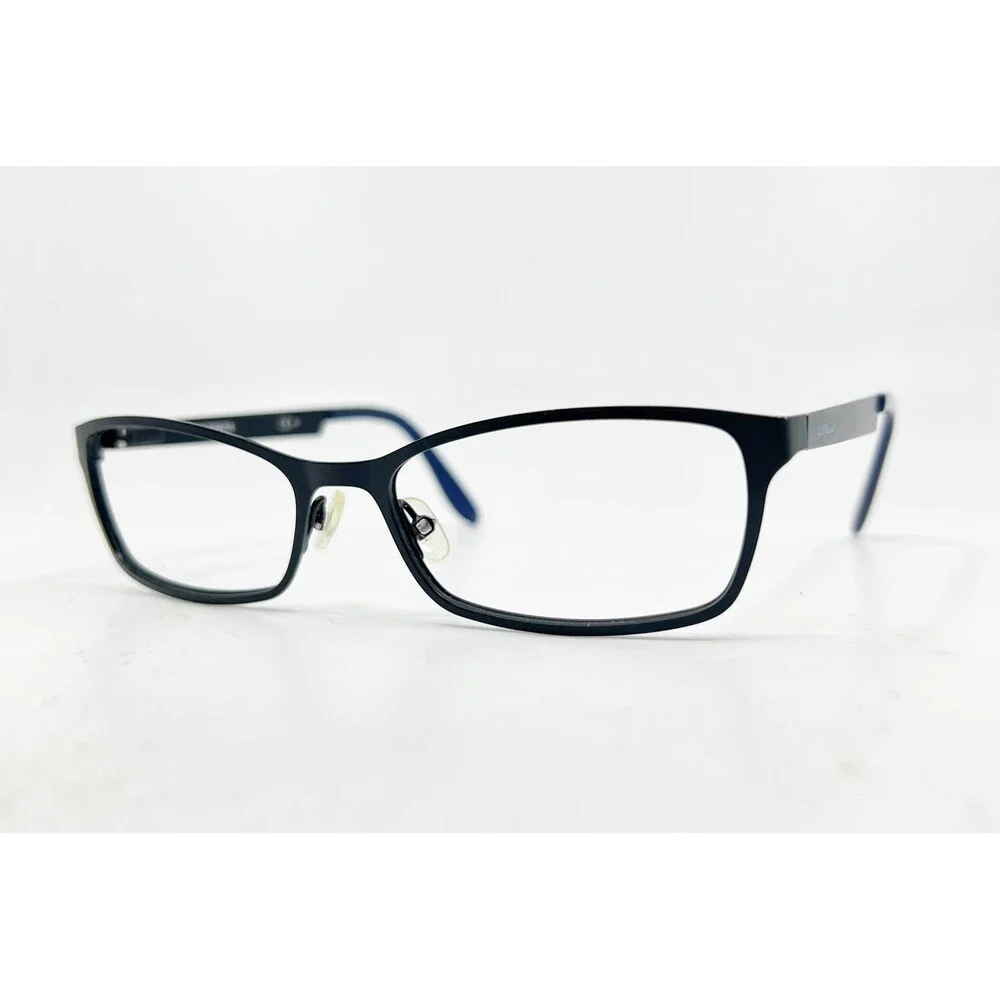 Carrera CA5535 003 135 Womens Eyeglasses Frames Matte Black Blue 53-16-135